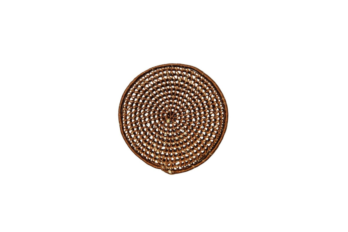 Portavasos Macramé