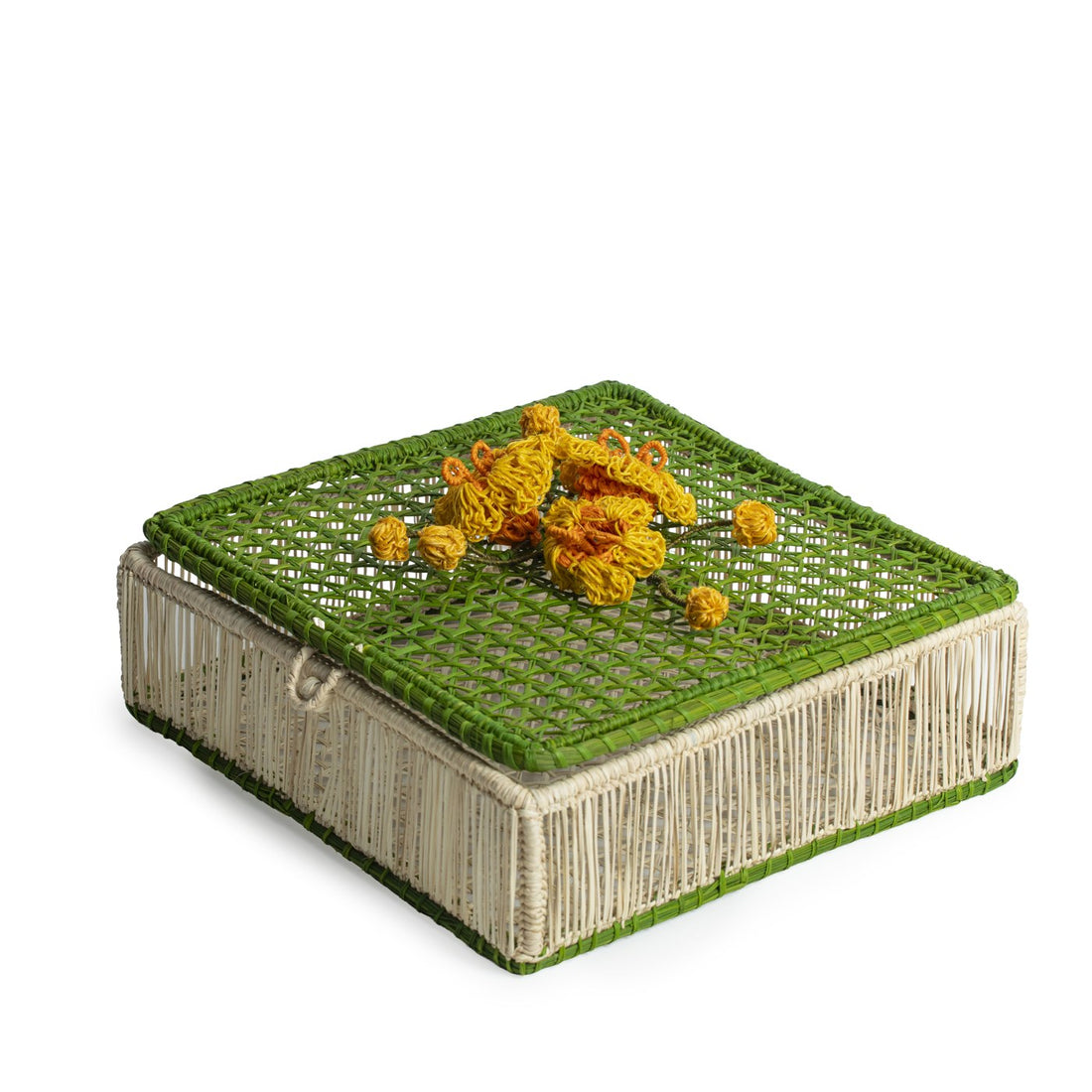 Caja Flore Amarilla Mediana