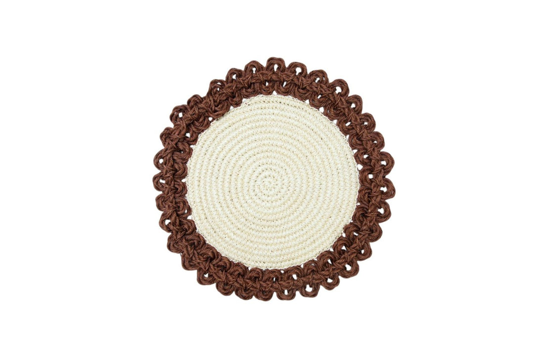 Individual Macramé Vino
