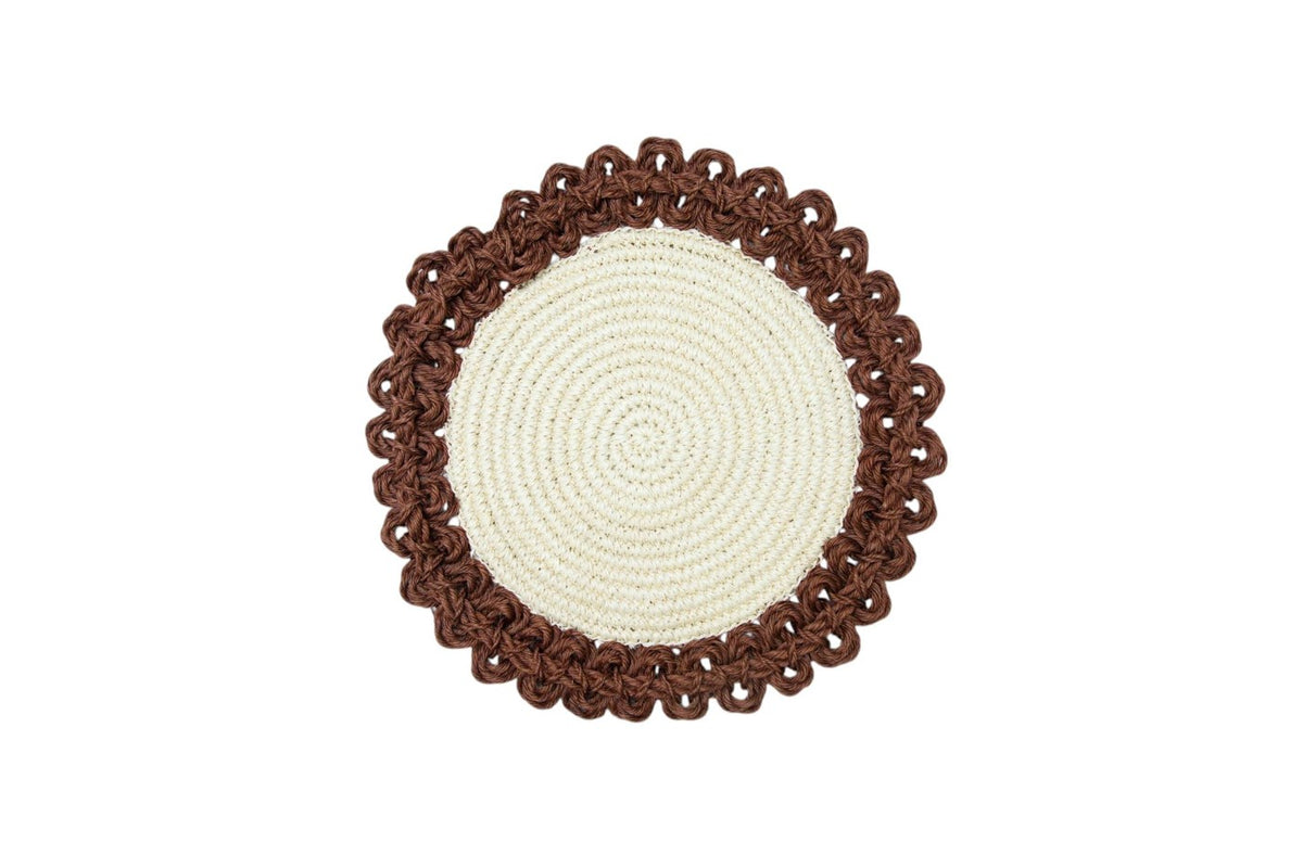 Individual Macramé Vino