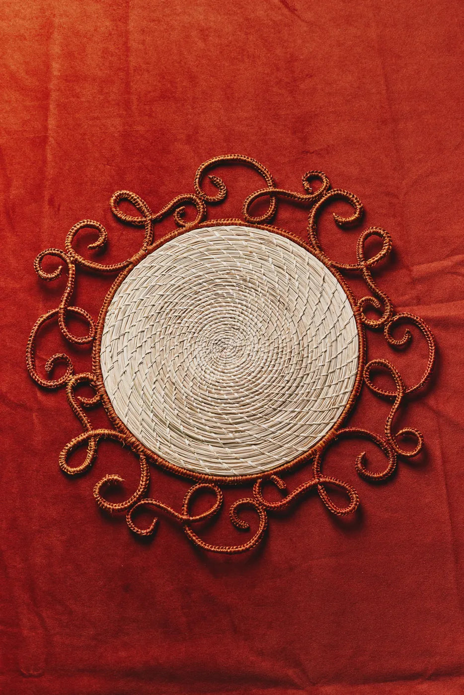 Individual Enredadera Terracota