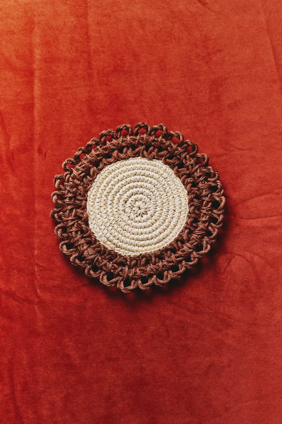 Portavasos Macramé - ambiente 1